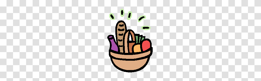 Free Clip Art Of Food Basket Clipart Best Clip Art Food Pantry, Cream, Dessert, Creme, Leisure Activities Transparent Png