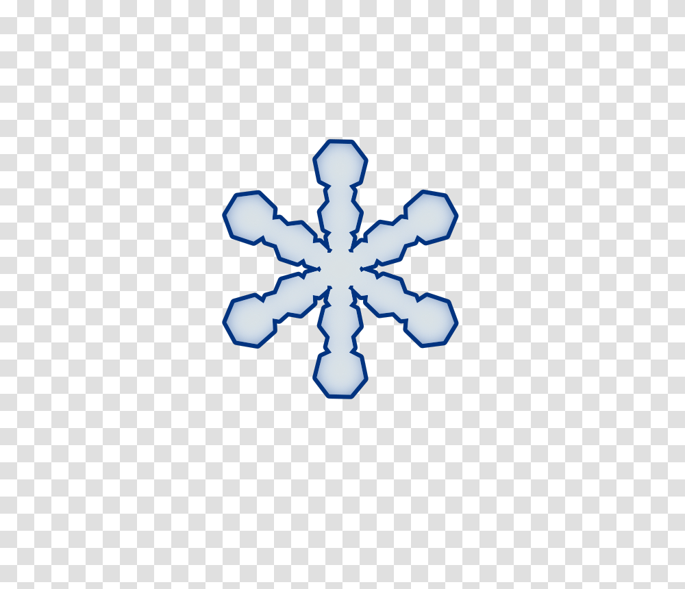 Free Clip Art Snowflake, Cross Transparent Png