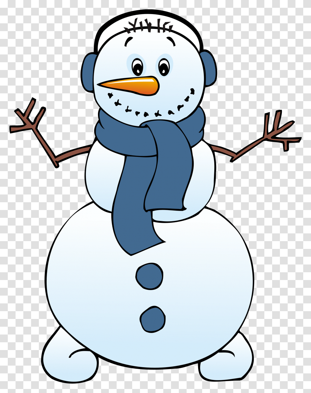 Free Clip Art Snowman, Nature, Outdoors, Winter Transparent Png