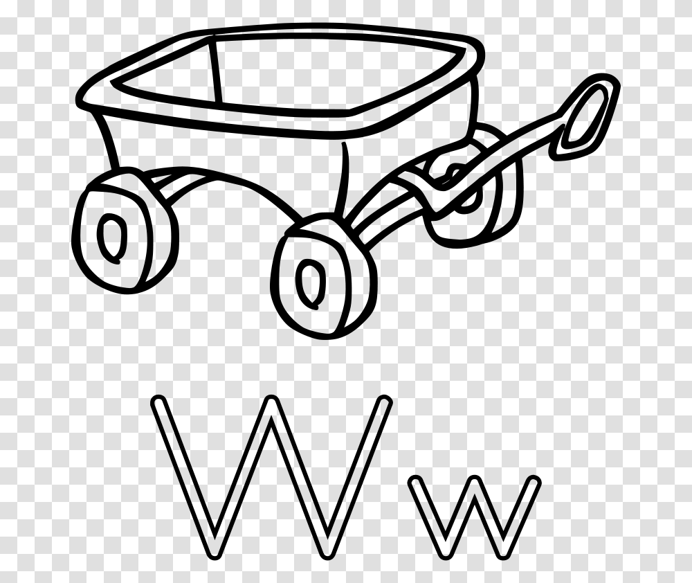 Free Clip Art W Is For Wagon, Gray, World Of Warcraft Transparent Png