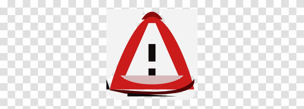 Free Clip Art Warning Triangle, Sign, Road Sign Transparent Png