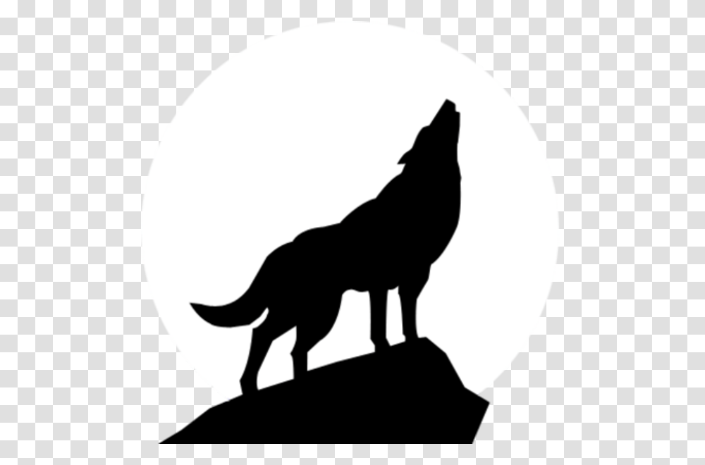 Free Clip Art Wolves Wolf Silhouette Image, Dog, Pet, Canine, Animal Transparent Png
