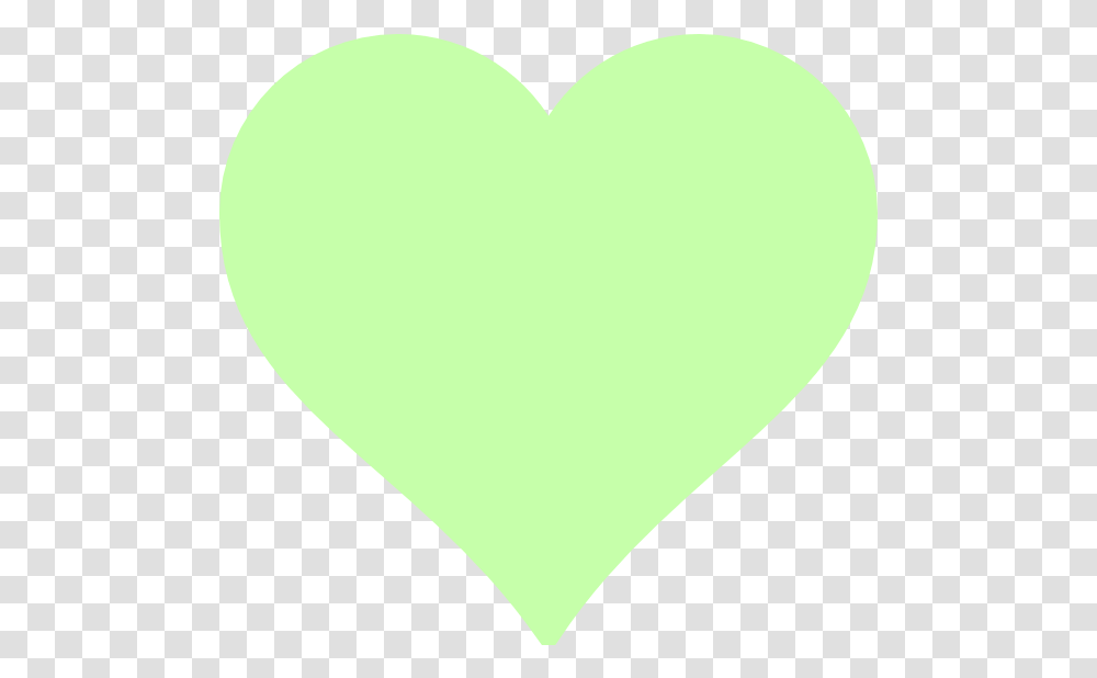 Free Clip Arts Design Of Green Heart Light Green Heart, Pillow, Cushion, Balloon Transparent Png