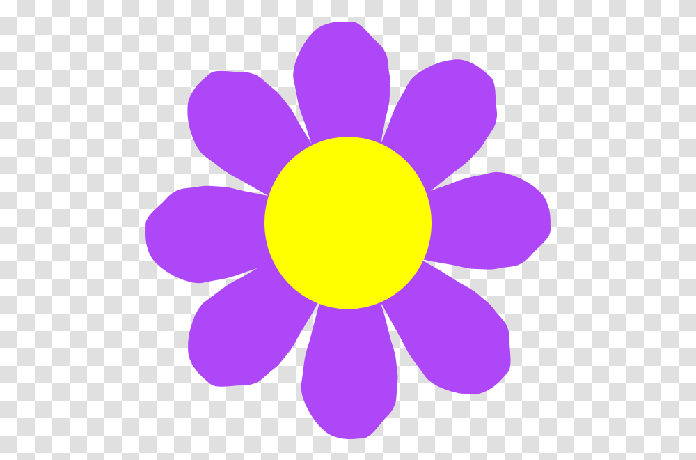 Free Clip Arts Design Of Purple Flower Purple Flower Clipart, Petal, Plant, Blossom, Daisy Transparent Png