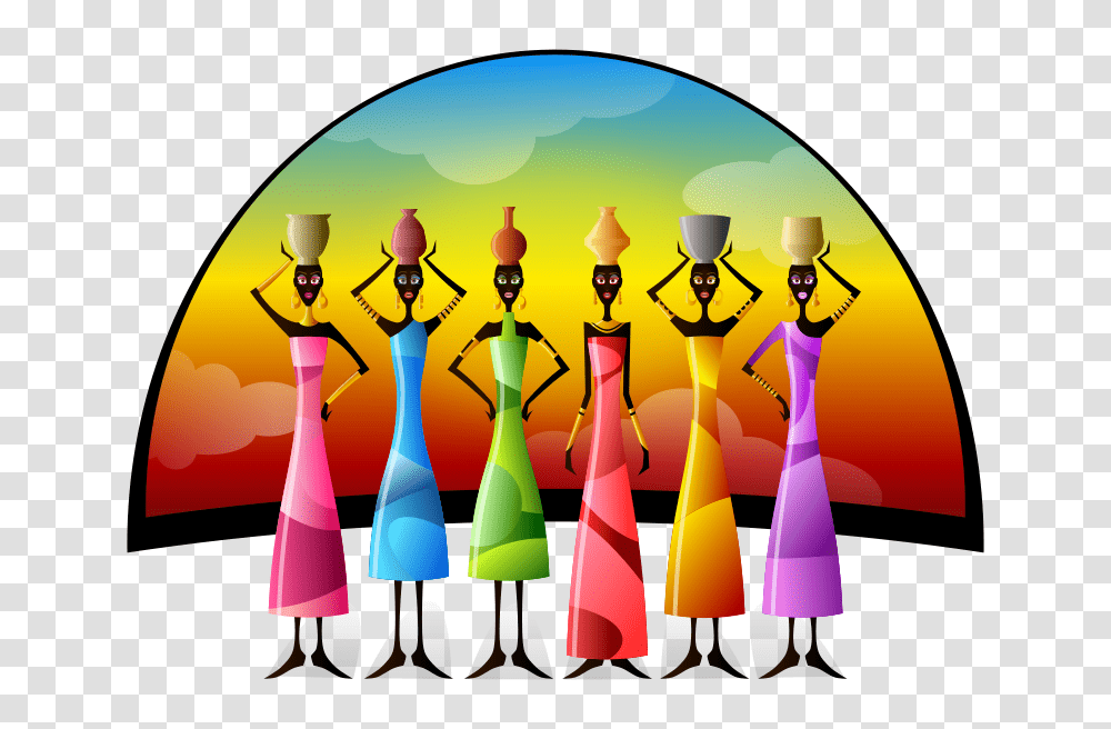Free Clipart African Women With Vessels Viscious Speed, Bowling, Glass, Lighting, Bottle Transparent Png