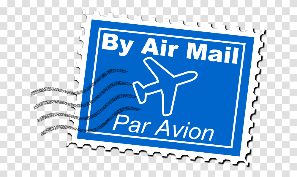 Free Clipart Air Mail Postage Stamp Uroesch, Envelope, Airmail, Poster, Advertisement Transparent Png