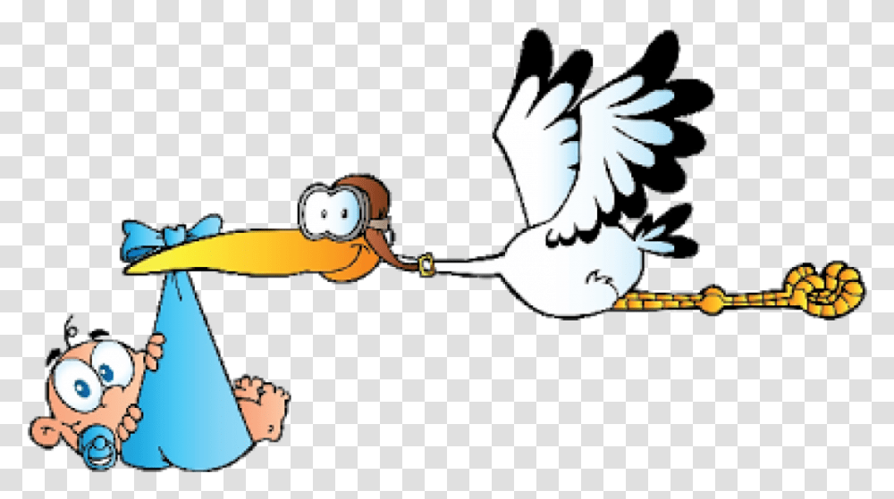 Free Clipart Babies Clipart Stork, Animal, Flying, Bird, Eagle Transparent Png