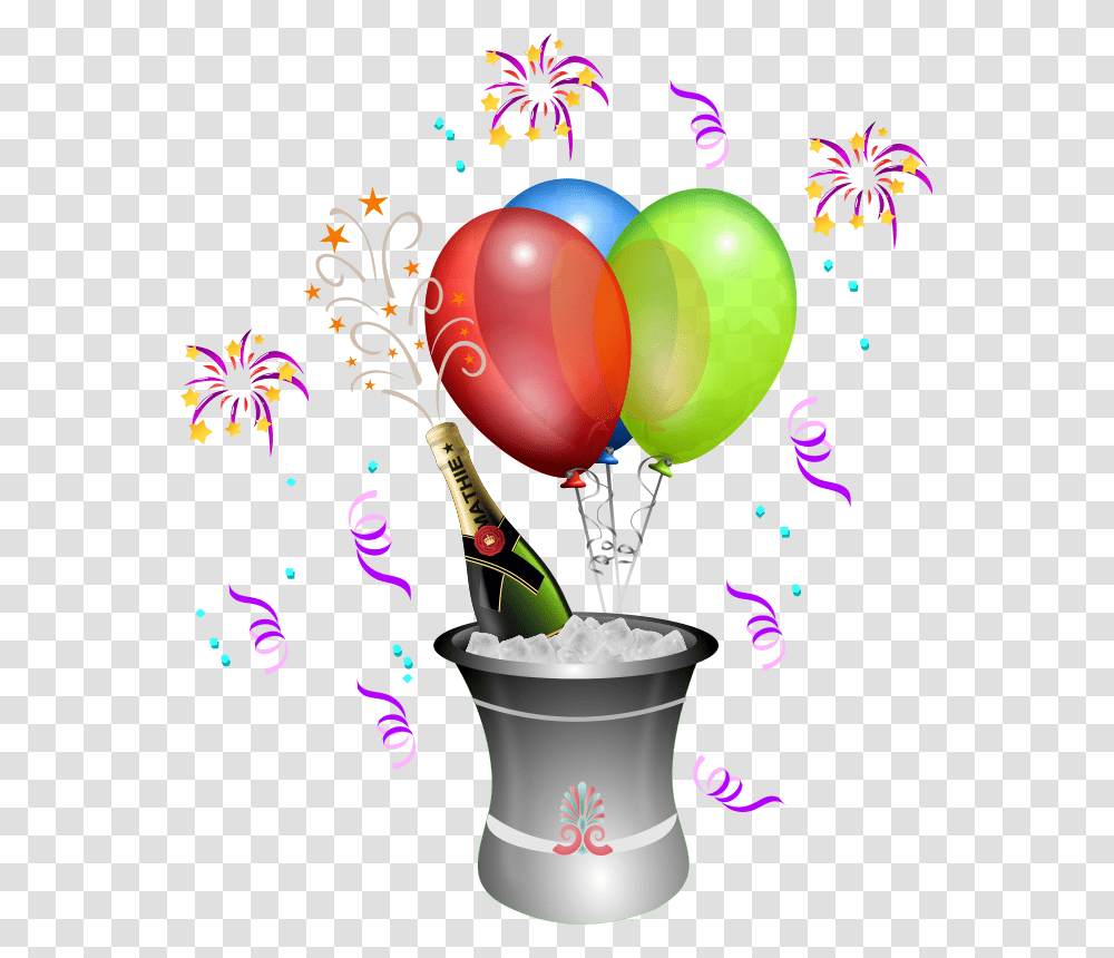 Free Clipart, Balloon, Paper, Confetti Transparent Png