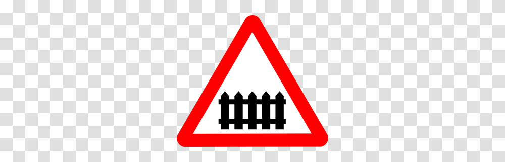 Free Clipart Barbed Wire Fence, Road Sign, Stopsign Transparent Png