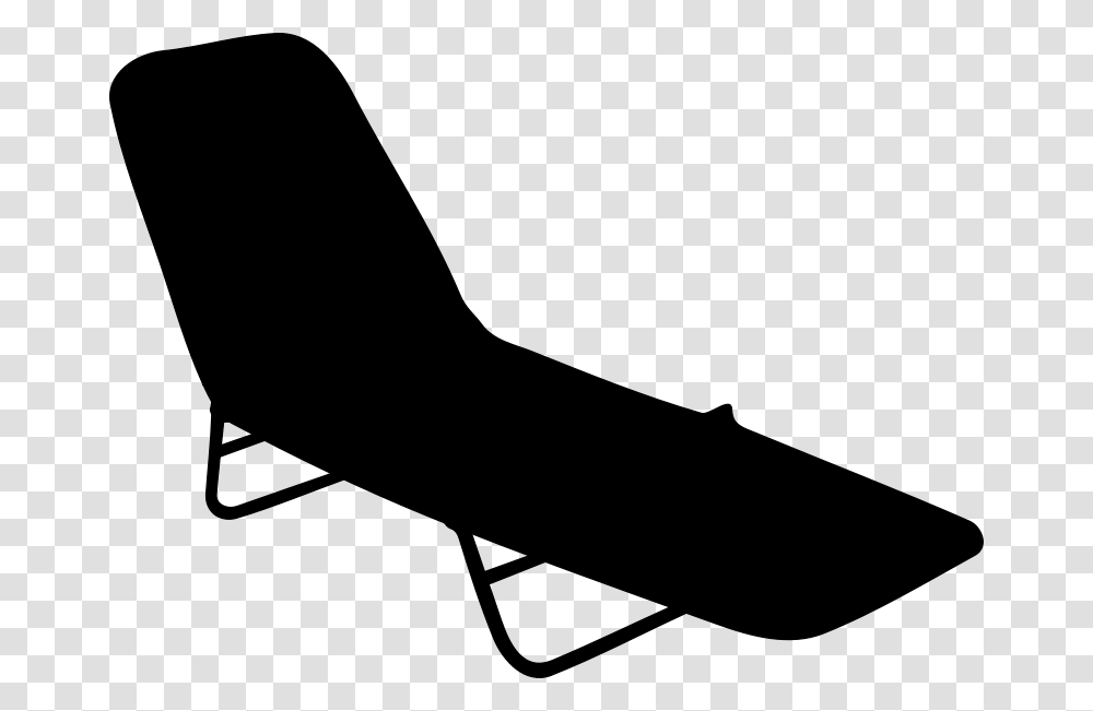 Free Clipart Beach Chair Silhouette Laobc, Gray, World Of Warcraft Transparent Png