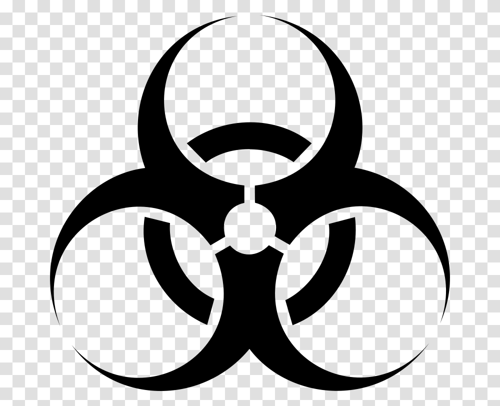 Free Clipart Biohazard Symbol, Gray, World Of Warcraft Transparent Png