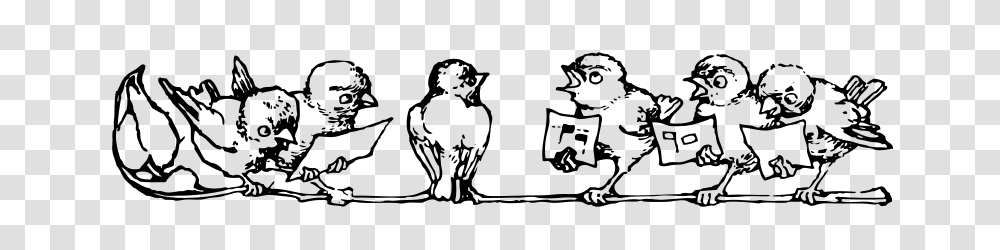 Free Clipart Birds Singing Johnny Automatic, Gray, World Of Warcraft Transparent Png