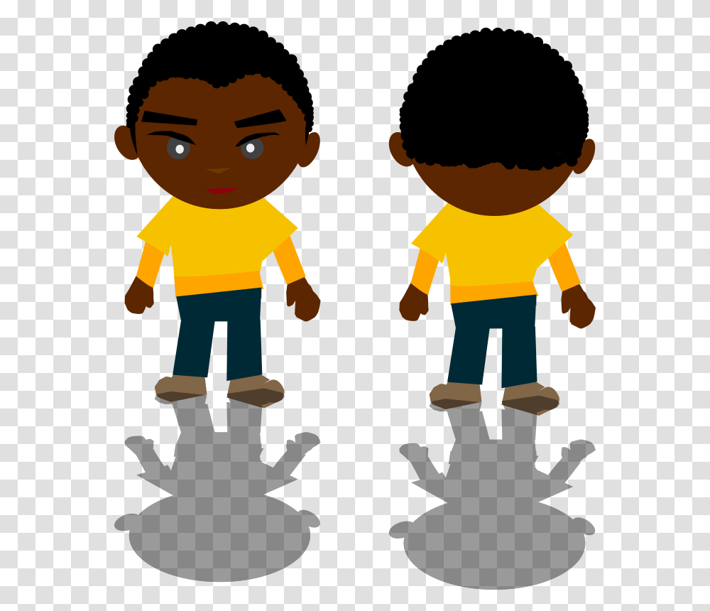 Free Clipart Black Boy, Person, Hand, People, Toy Transparent Png
