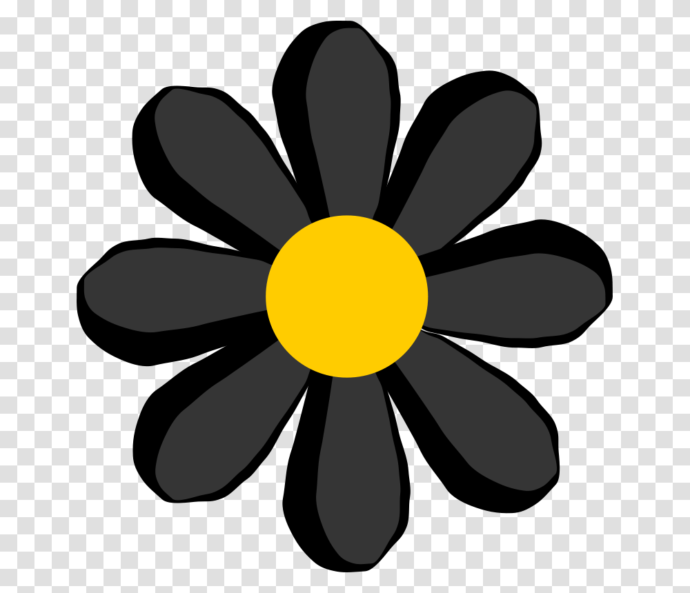 Free Clipart Black Flower Odysseus, Plant, Daisy, Daisies, Blossom Transparent Png