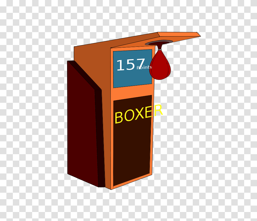 Free Clipart Boxing Arcade Machine Casino, Cardboard, Mailbox, Letterbox Transparent Png