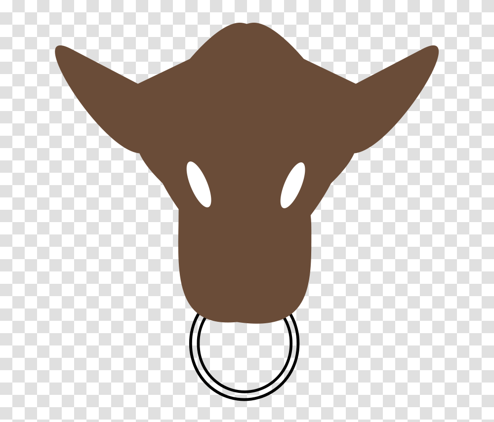 Free Clipart Bull Head Silhouette Angelo Gemmi, Person, Mammal, Animal, Wildlife Transparent Png