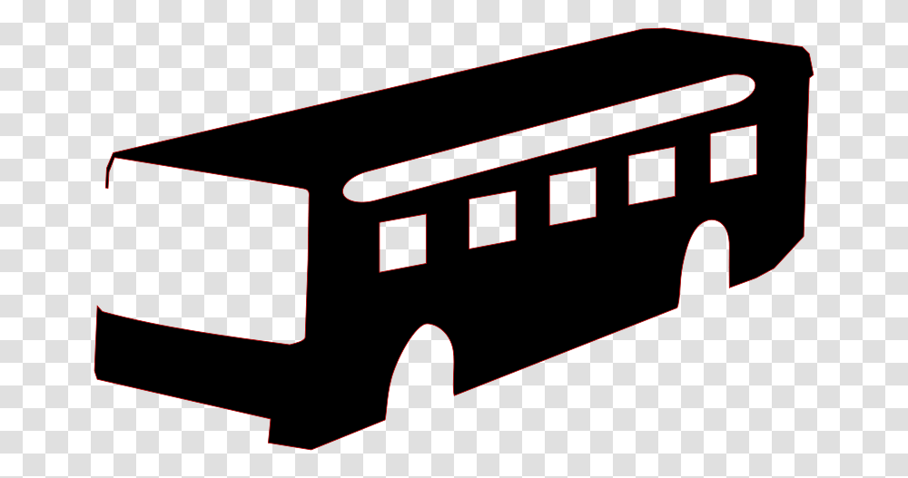 Free Clipart Bus Silhouette Eternaltyro, Railway, Transportation, Digital Clock Transparent Png