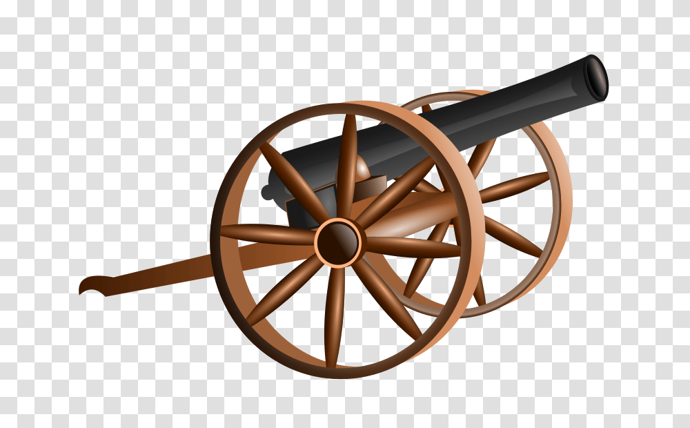 Free Clipart Cannon, Weapon, Weaponry, Wheel, Machine Transparent Png
