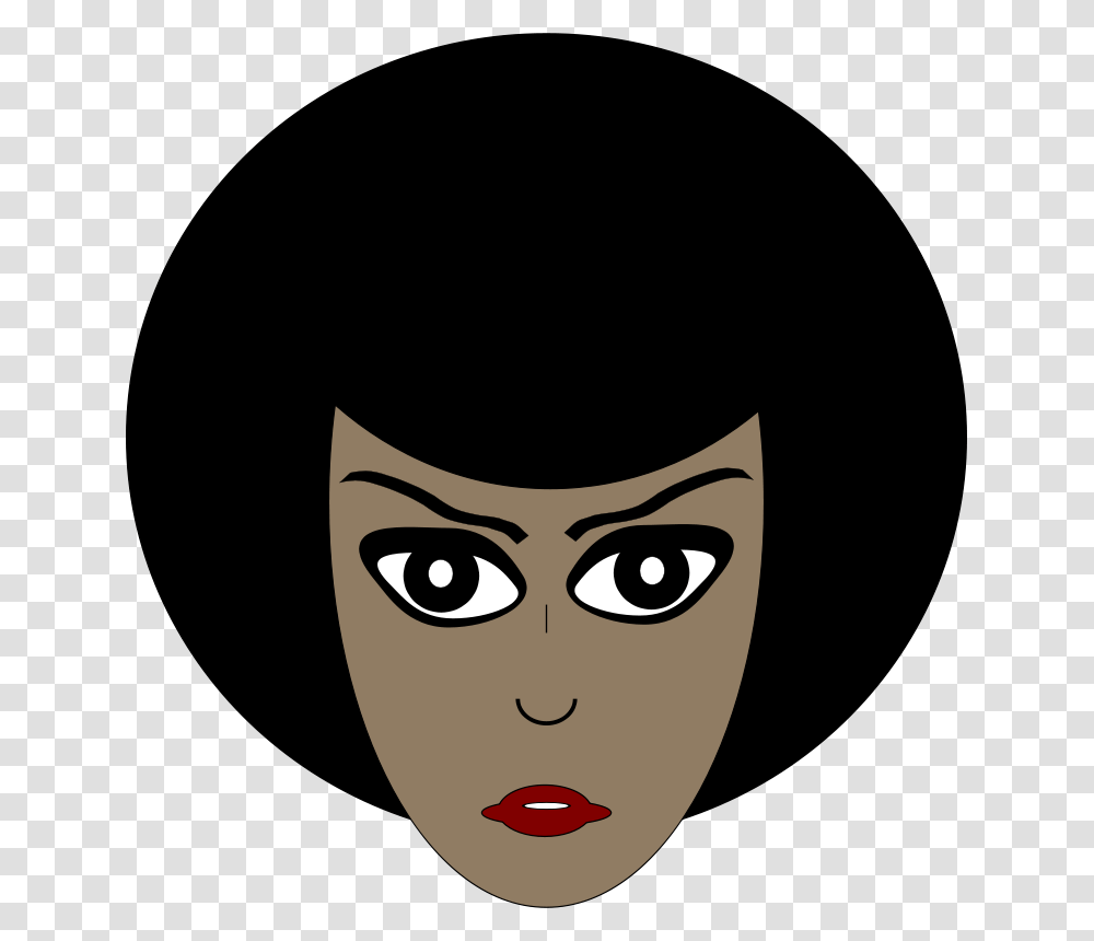 Free Clipart Cartoon African American Woman Fundraw Dot Com, Face, Cat, Animal, Head Transparent Png