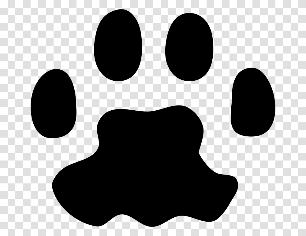 Free Clipart Cat Paw Print J Alves, Gray, World Of Warcraft Transparent Png
