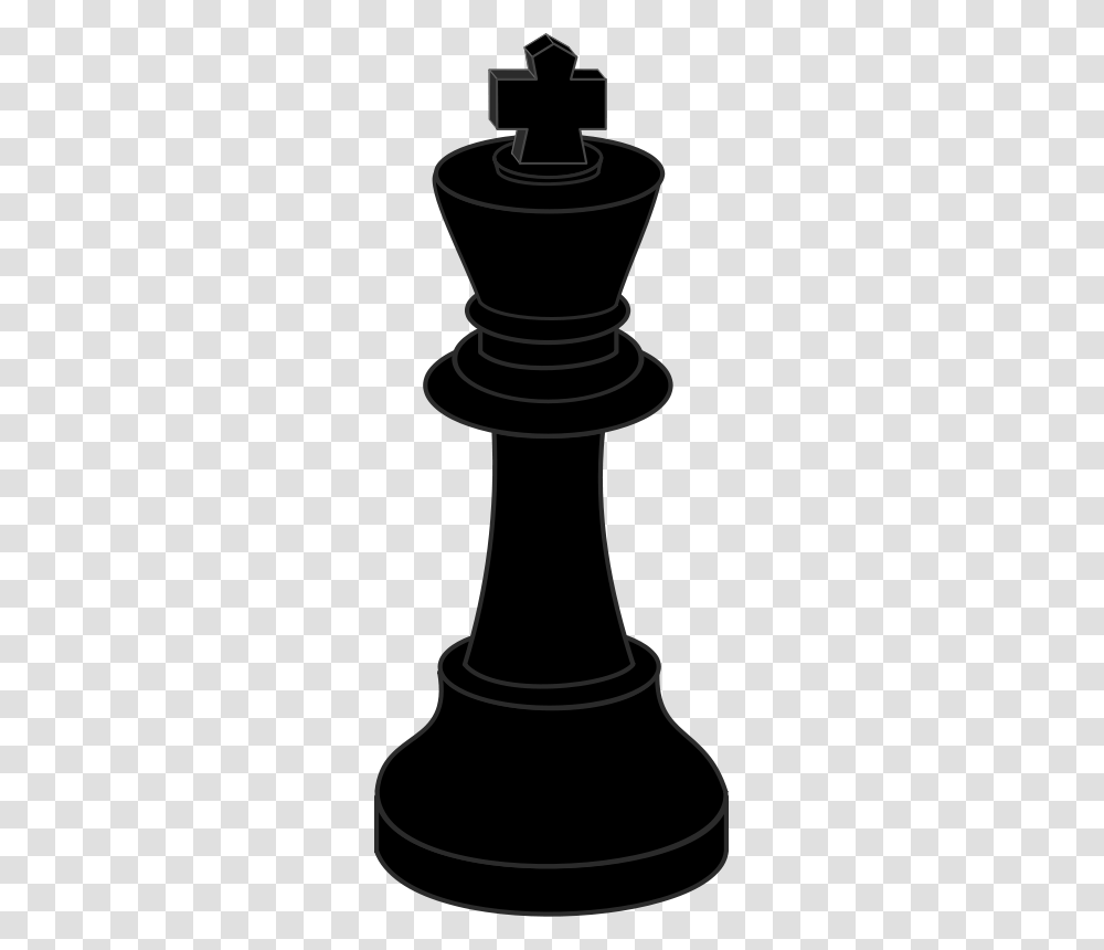 Free Clipart Chess Piece Black King Johnpwarren, Lamp, Pin Transparent Png