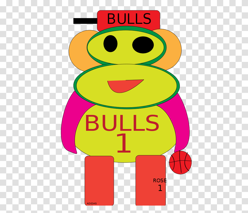 Free Clipart Chicago Bulls Monkey, Number Transparent Png
