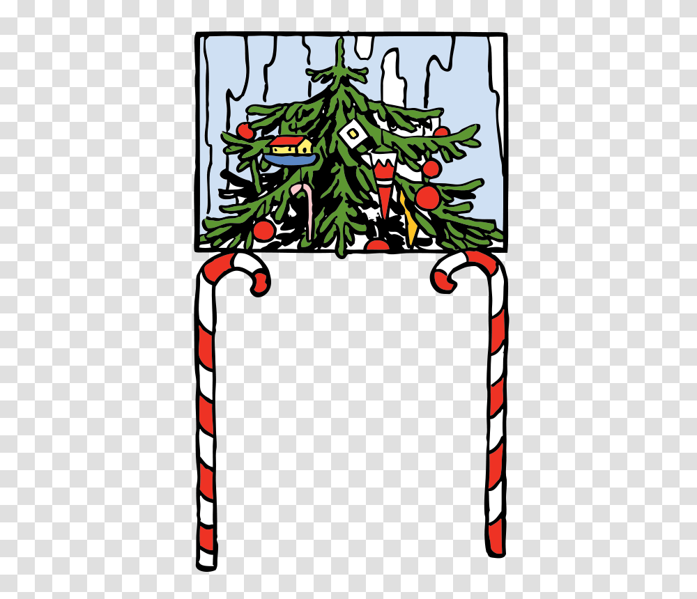 Free Clipart Christmas Arch Johnny Automatic, Tree, Plant, Christmas Tree, Ornament Transparent Png