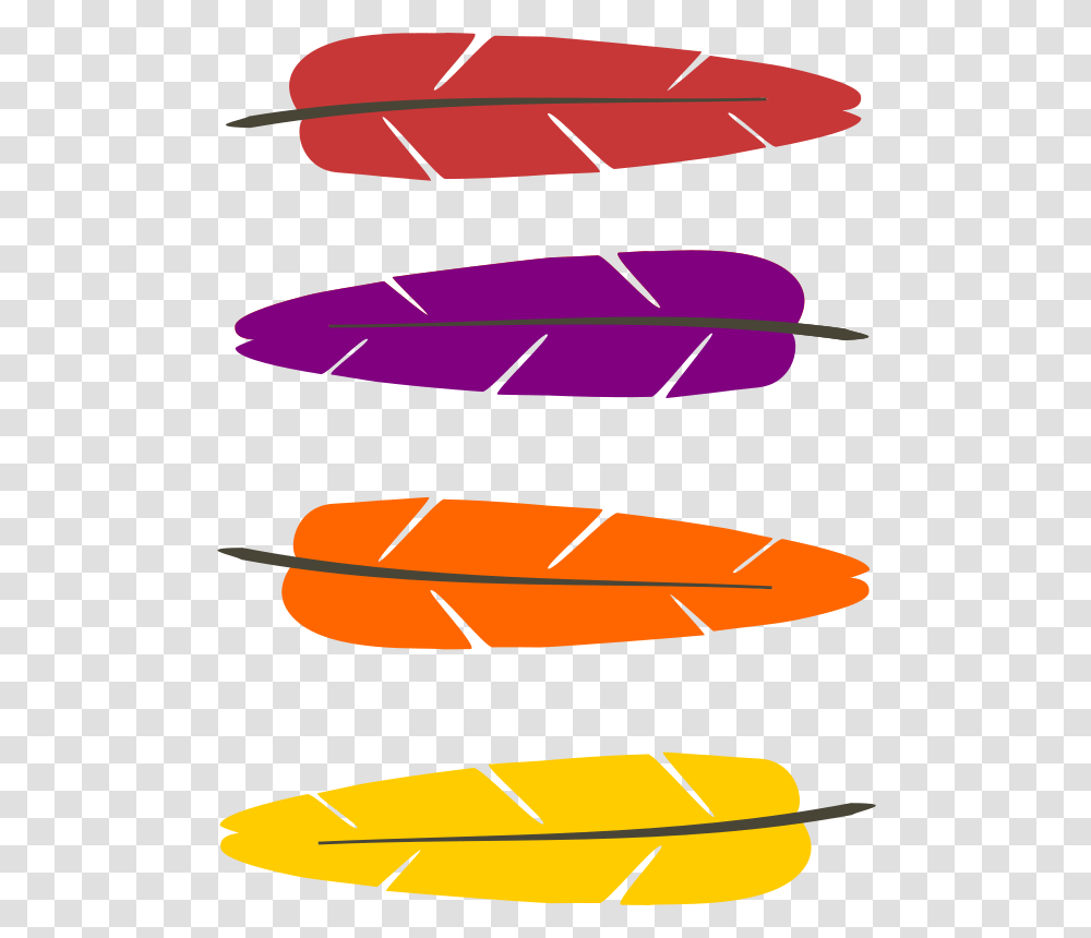 Free Clipart Colored Feathers Pauthonic, Kayak, Canoe, Rowboat, Vehicle Transparent Png
