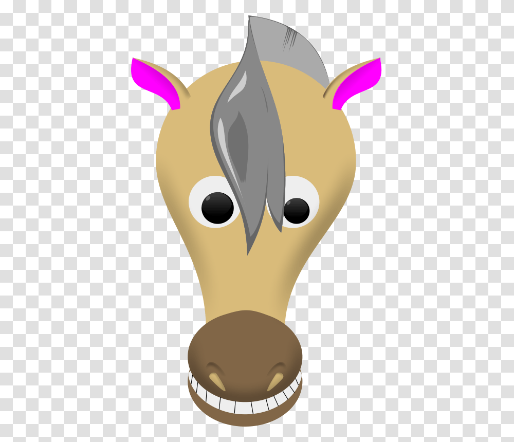 Free Clipart Comic Horse Face Hextrust, Light, Bird, Animal, Penguin Transparent Png