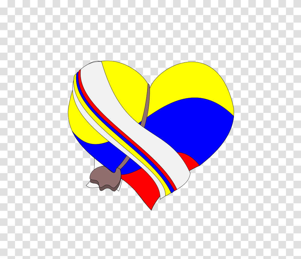 Free Clipart Corazon De Colombia, Heart Transparent Png