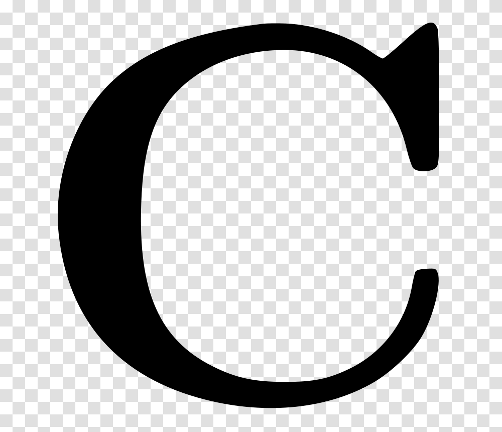 Free Clipart Cyrillic Letter C Mireille, Gray, World Of Warcraft Transparent Png