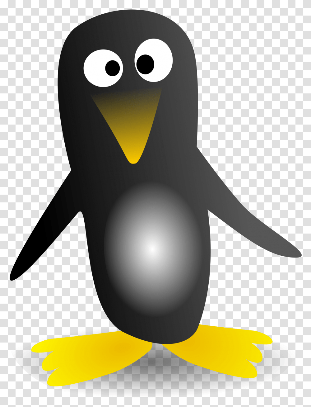 Free Clipart Design Of Penguin Cartoon Penguin, Bird, Animal, King Penguin, Lamp Transparent Png