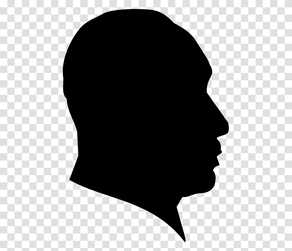 Free Clipart Dr Martin Luther King Profile Silhouette Studio Hades, Gray, World Of Warcraft Transparent Png