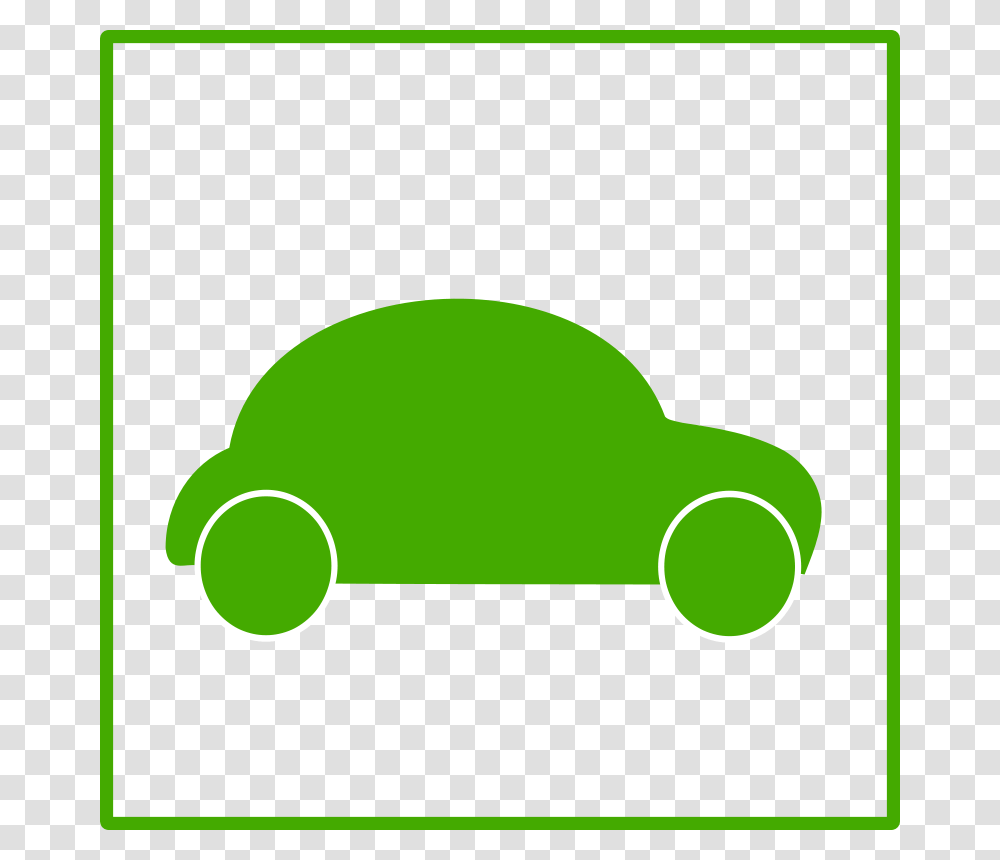 Free Clipart Eco Green Car Icon Dominiquechappard, Tennis Ball, Logo Transparent Png