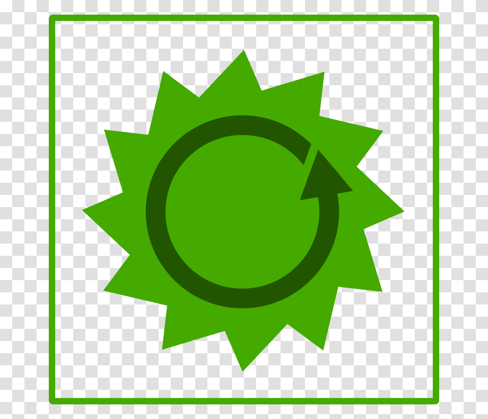 Free Clipart Eco Green Energy Icon Dominiquechappard, Logo, Recycling Symbol, Light Transparent Png