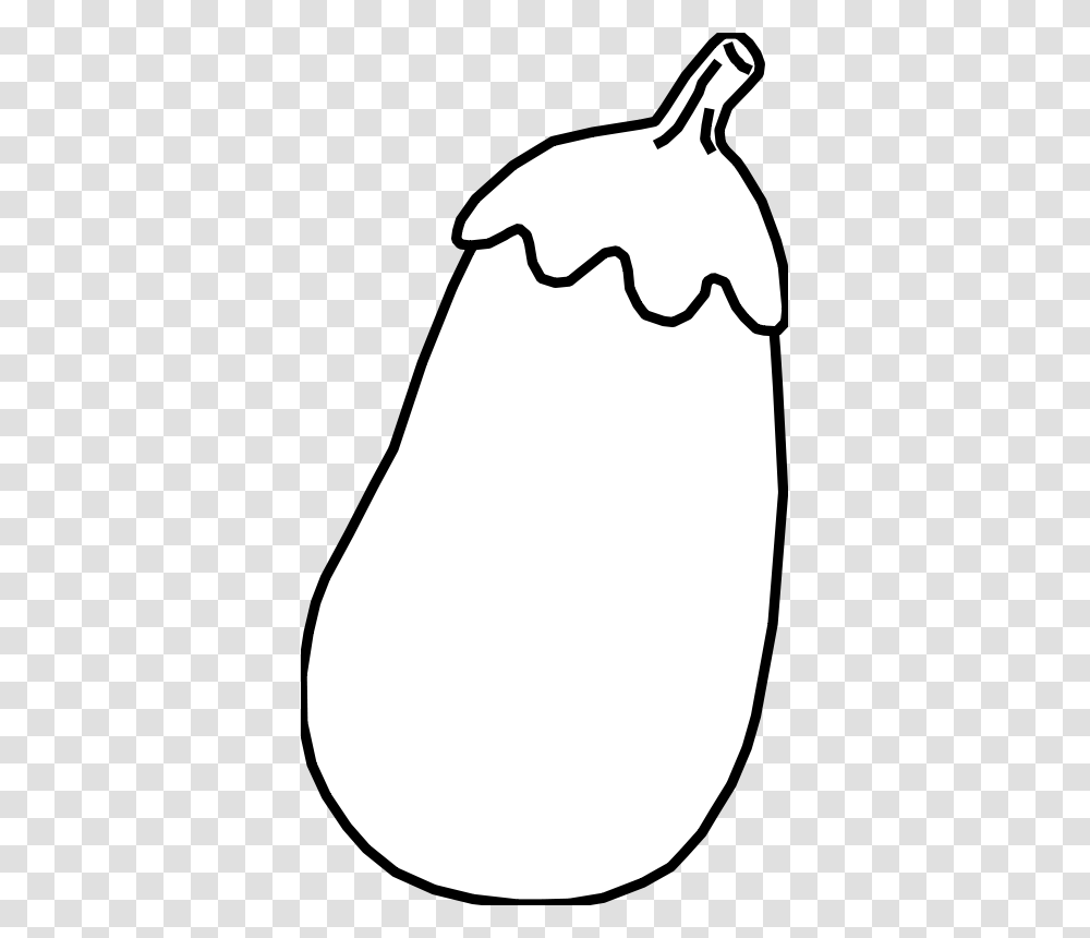 Free Clipart Eggplant Line Art, Sack, Bag, Shopping Bag Transparent Png