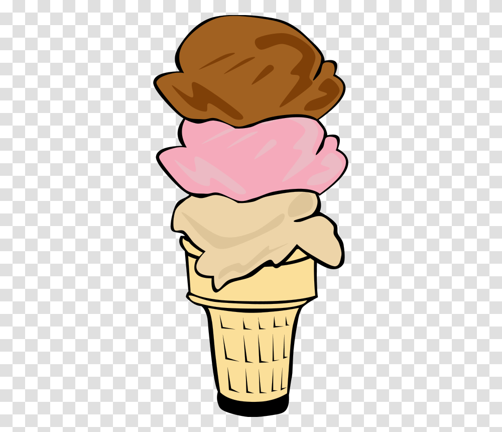Free Clipart Fast Food Desserts Ice Cream Cone Triple Gerald G, Sweets, Confectionery, Creme, Cake Transparent Png