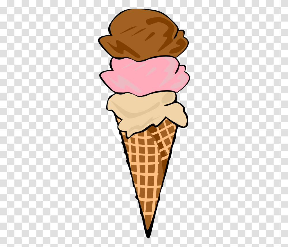 Free Clipart Fast Food Desserts Ice Cream Cones Waffle Triple, Creme, Icing, Cake Transparent Png