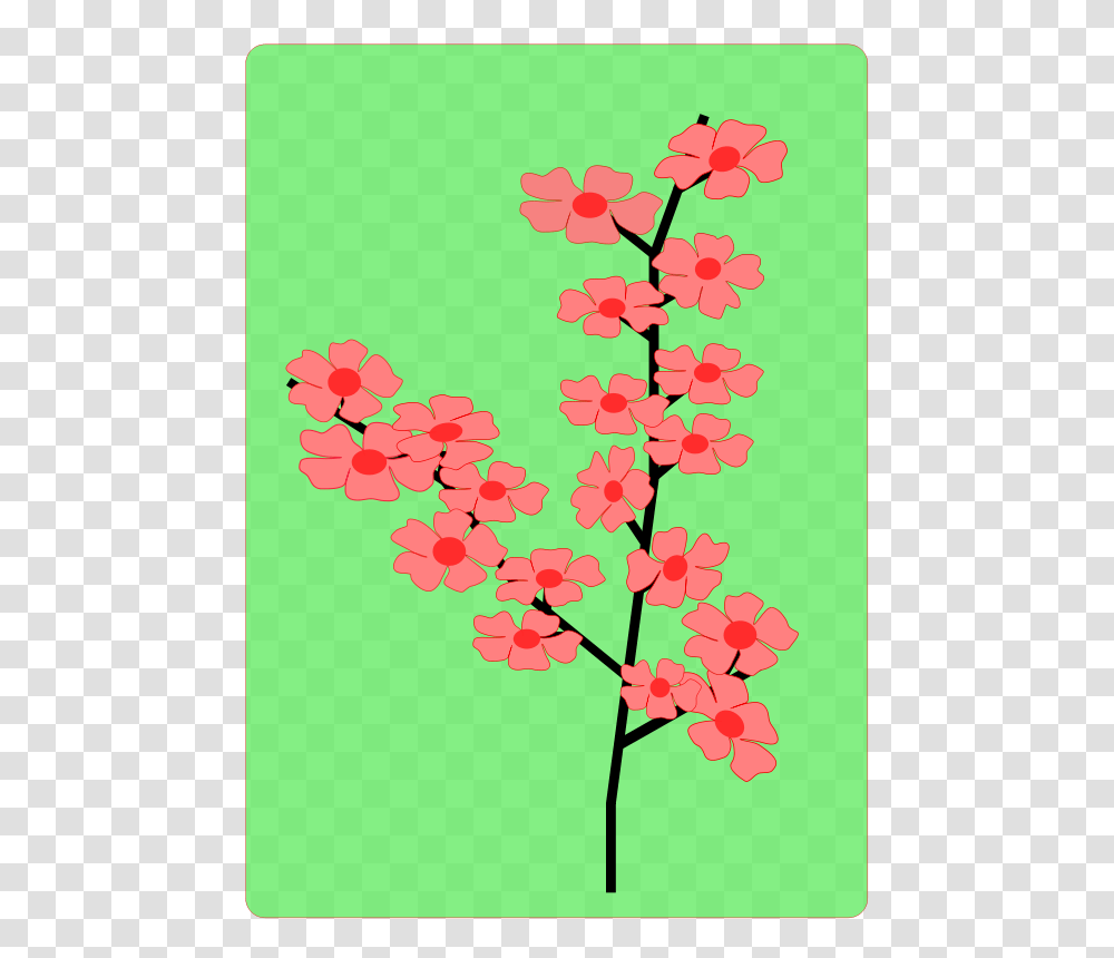 Free Clipart Flower Flowers Sakura Aungkarns, Green, Plant, Spring Transparent Png
