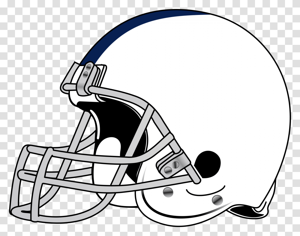 Free Clipart Football Helmet Outline, Apparel, American Football, Team Sport Transparent Png