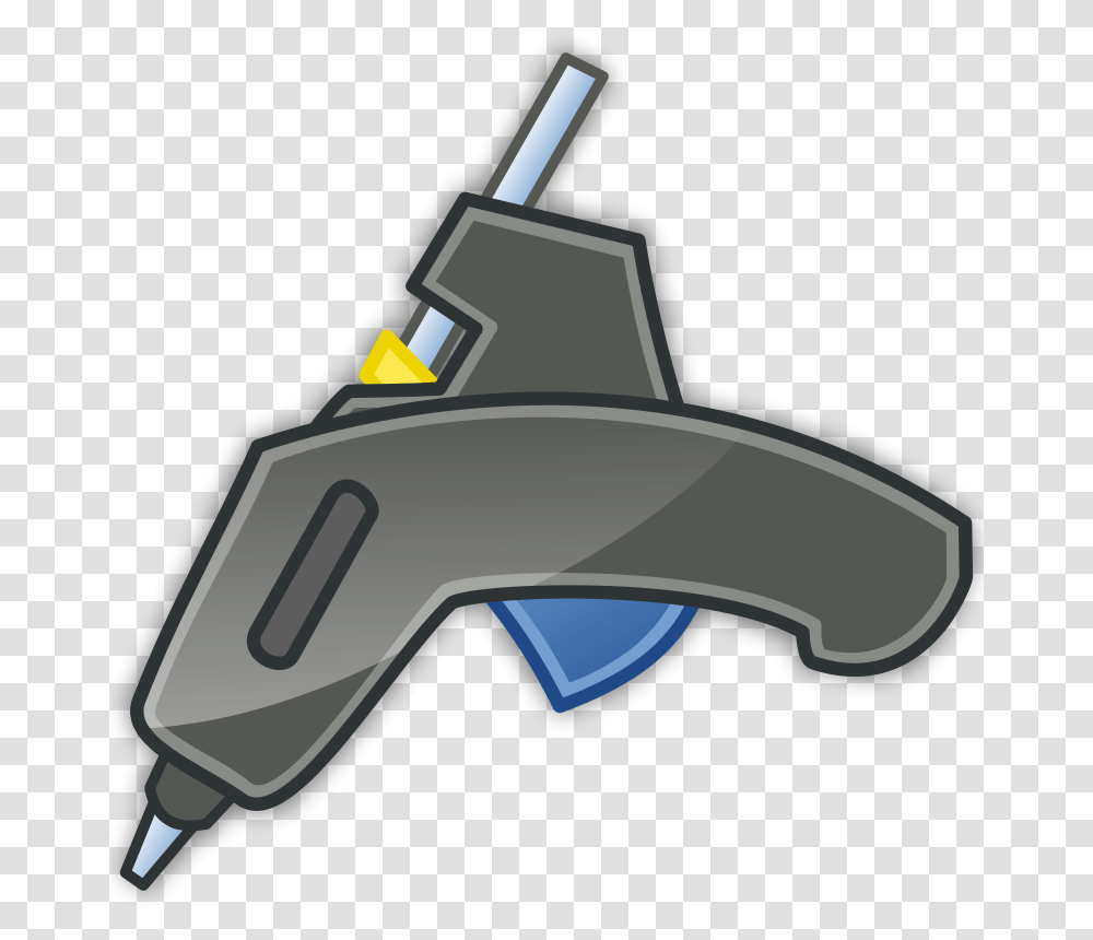 Free Clipart Glue Gun Tango Icon With Shadow Hroncok, Tool, Lamp, Transportation, Vehicle Transparent Png