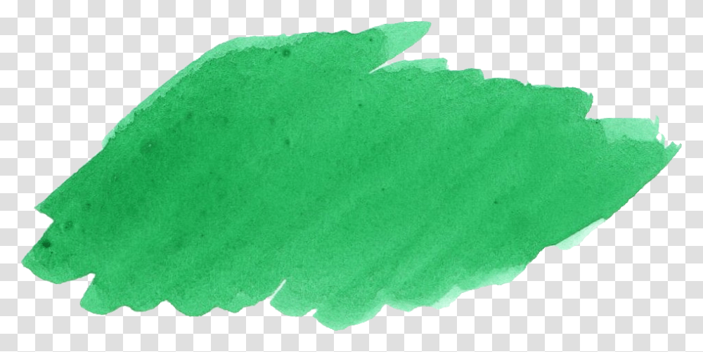 Free Clipart Green Watercolor Stroke, Sponge, Rug Transparent Png