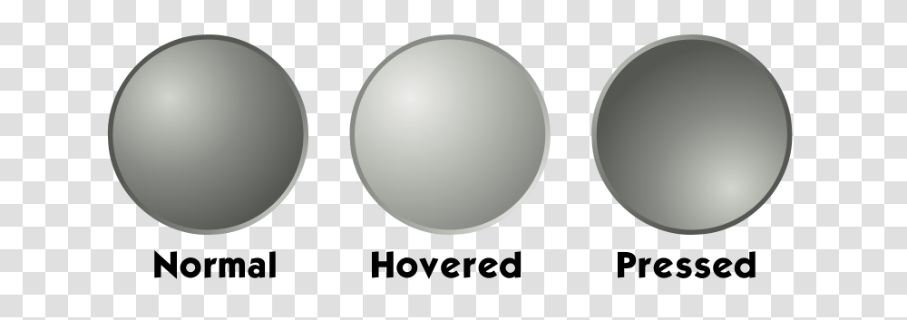 Free Clipart Grey Web Button Template, Sphere Transparent Png