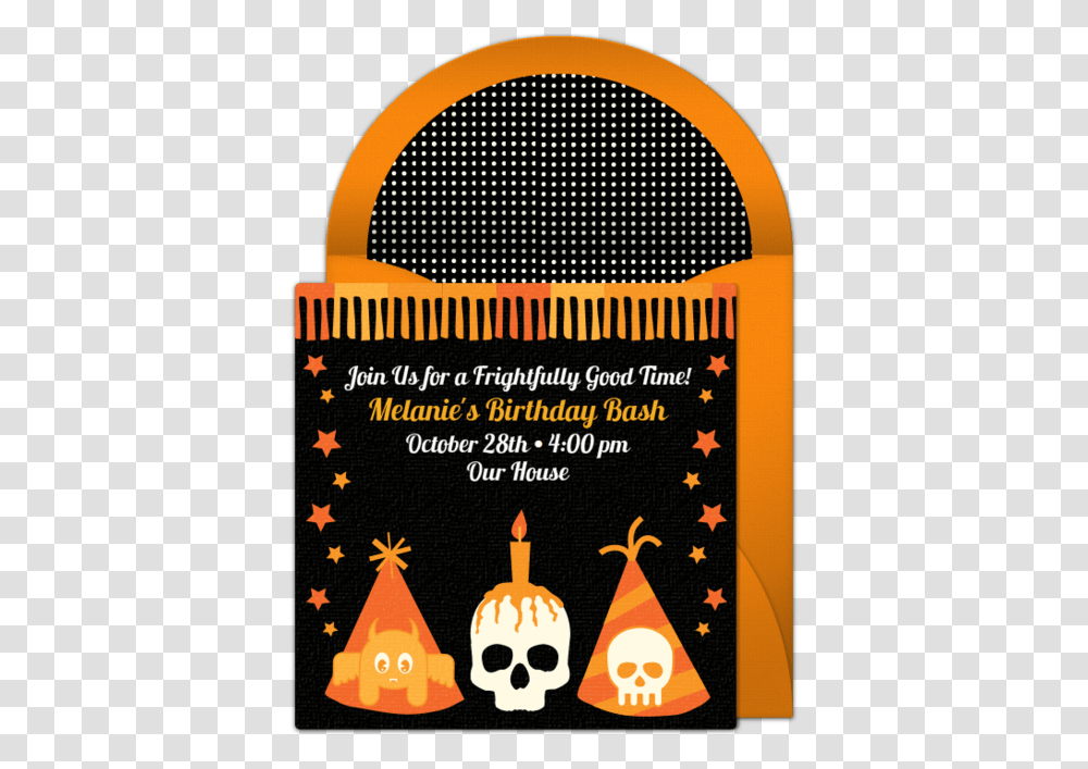 Free Clipart Halloween Happy Birthday, Poster, Advertisement, Paper, Flyer Transparent Png