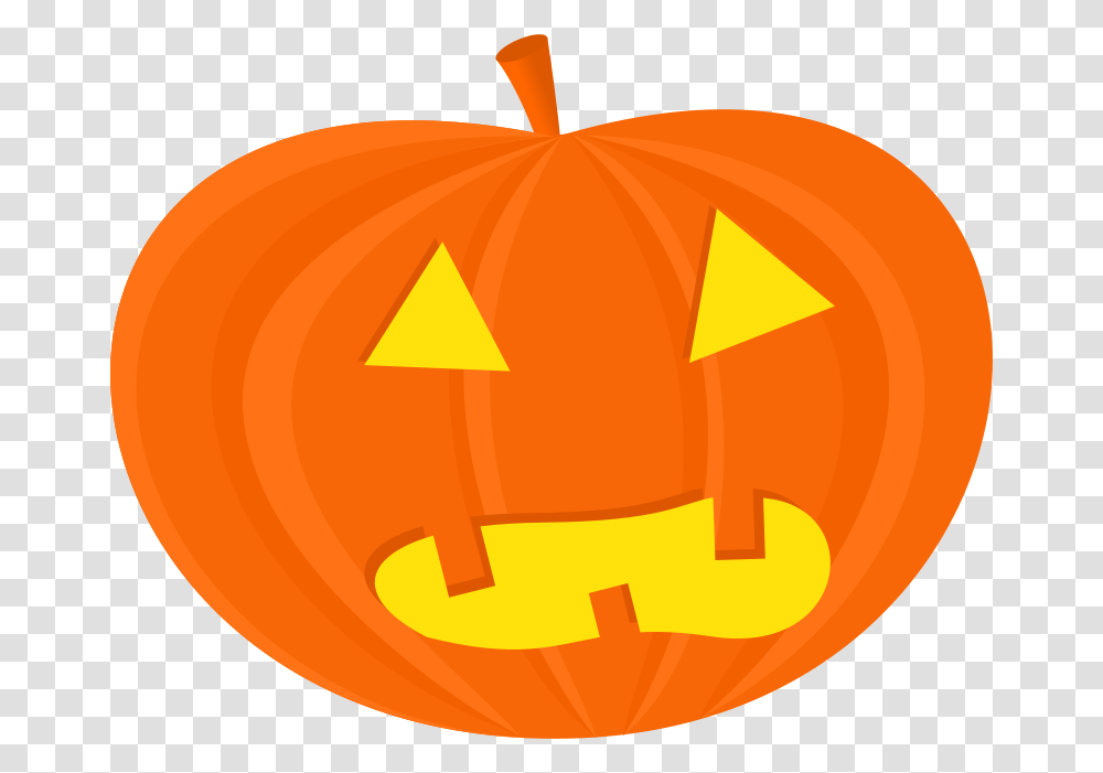 Free Clipart Halloween Pumpkins Yekcim, Vegetable, Plant, Food Transparent Png