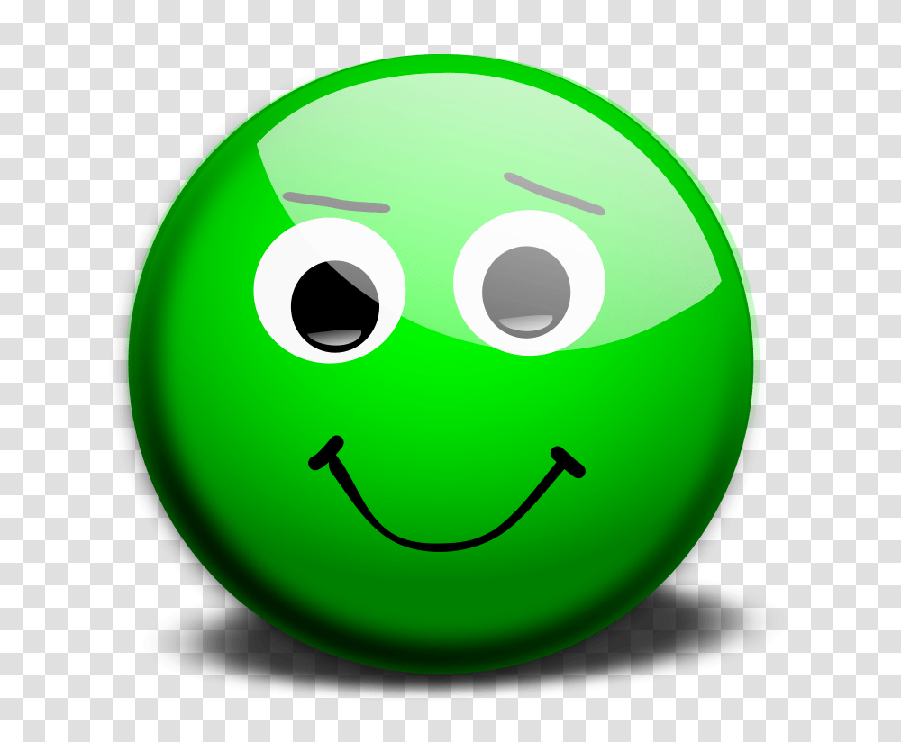 Free Clipart Happy Face Morkaitehred, Green, Sphere, Ball, Food Transparent Png