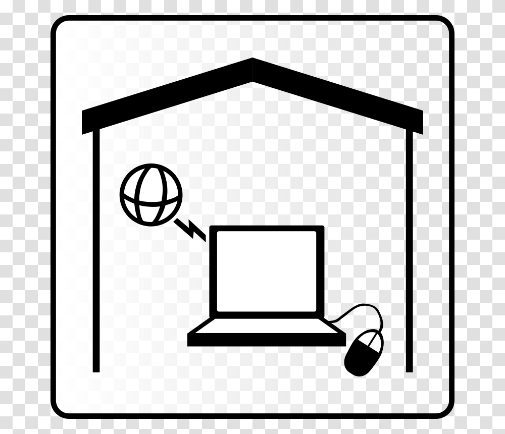 Free Clipart Hotel Icon Has Internet In Room Gerald G, Mailbox, White Board, Building Transparent Png