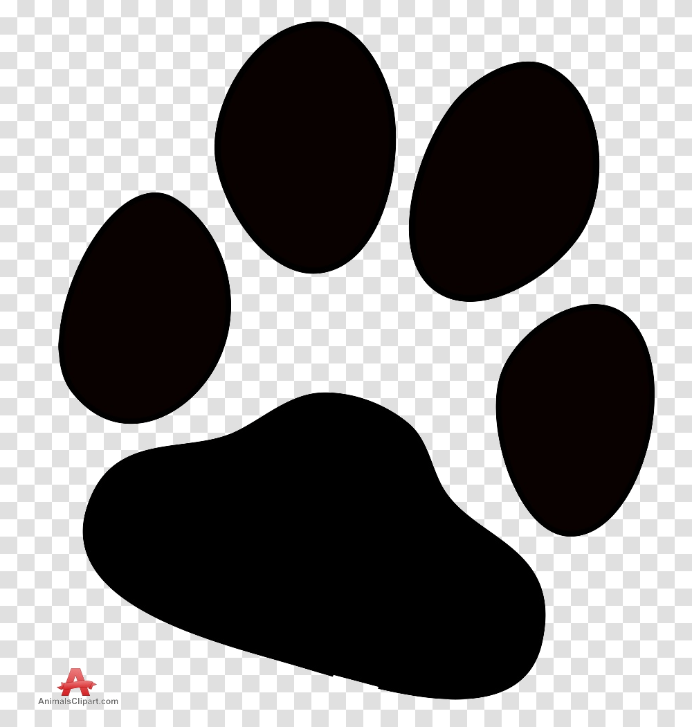 Free Clipart Image Of A Paw Print Picture Freeuse Paw Paw Print Dog Paw Clip Art, Sphere Transparent Png