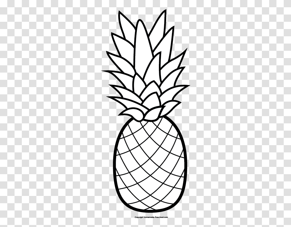 Free Clipart Images Clipartwiz Pineapple Clipart Black And White, Plant, Fruit, Food Transparent Png
