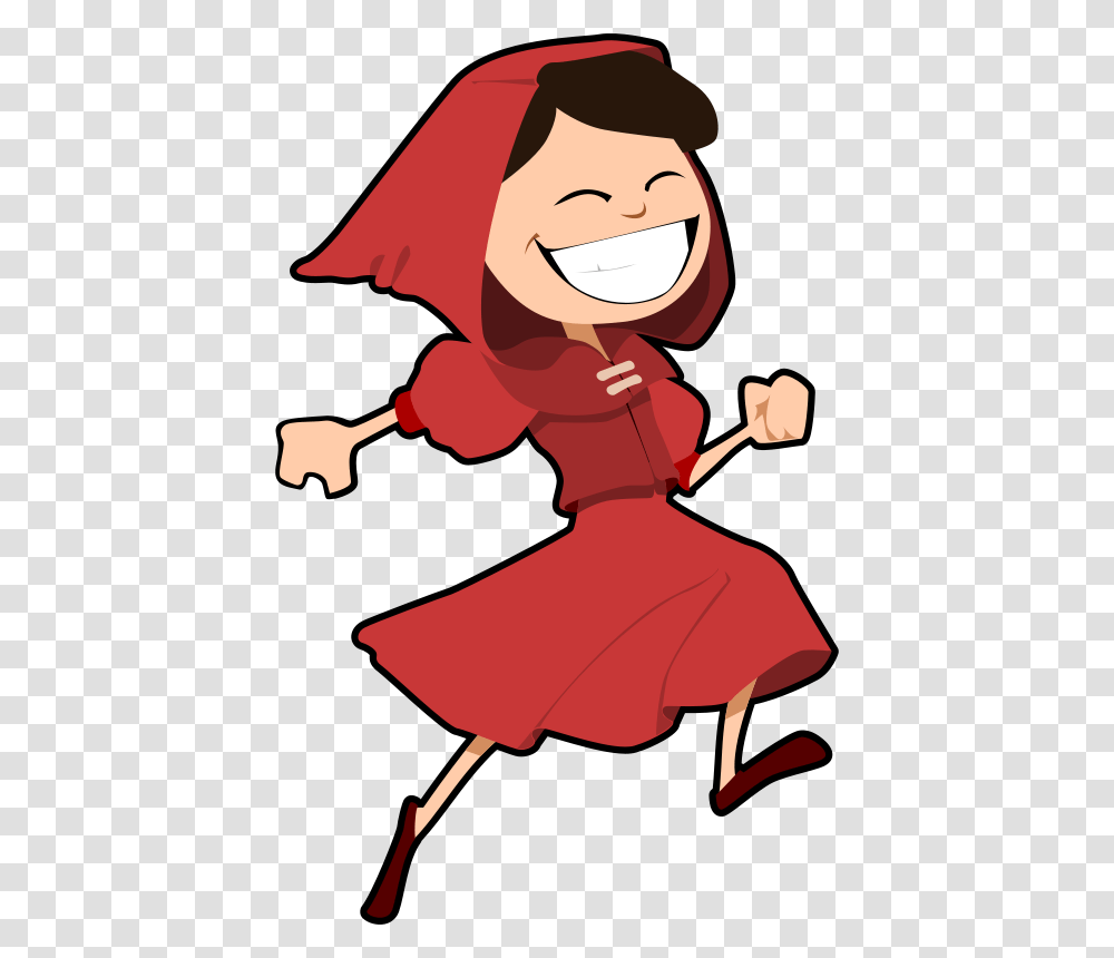 Free Clipart Jumping Girl Dressed In Red Qubodup, Person, Performer, Leisure Activities, Dance Transparent Png